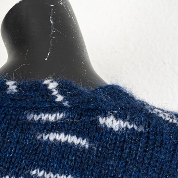 BSBEE the Scotland Cardigan Navy Baby Alpaca wool blend Sz Small - Picture 9 of 11